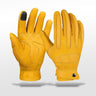 Gant En Cuir Tactile Homme jaune / S