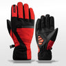 Gants Chauds Vélo Rouge / S