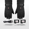 Gants Chauffants Batterie Noir / M