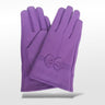 Gants Cuir Violet Femme Violet / Standard