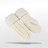 Gants En Laine Femme Blanc / Standard