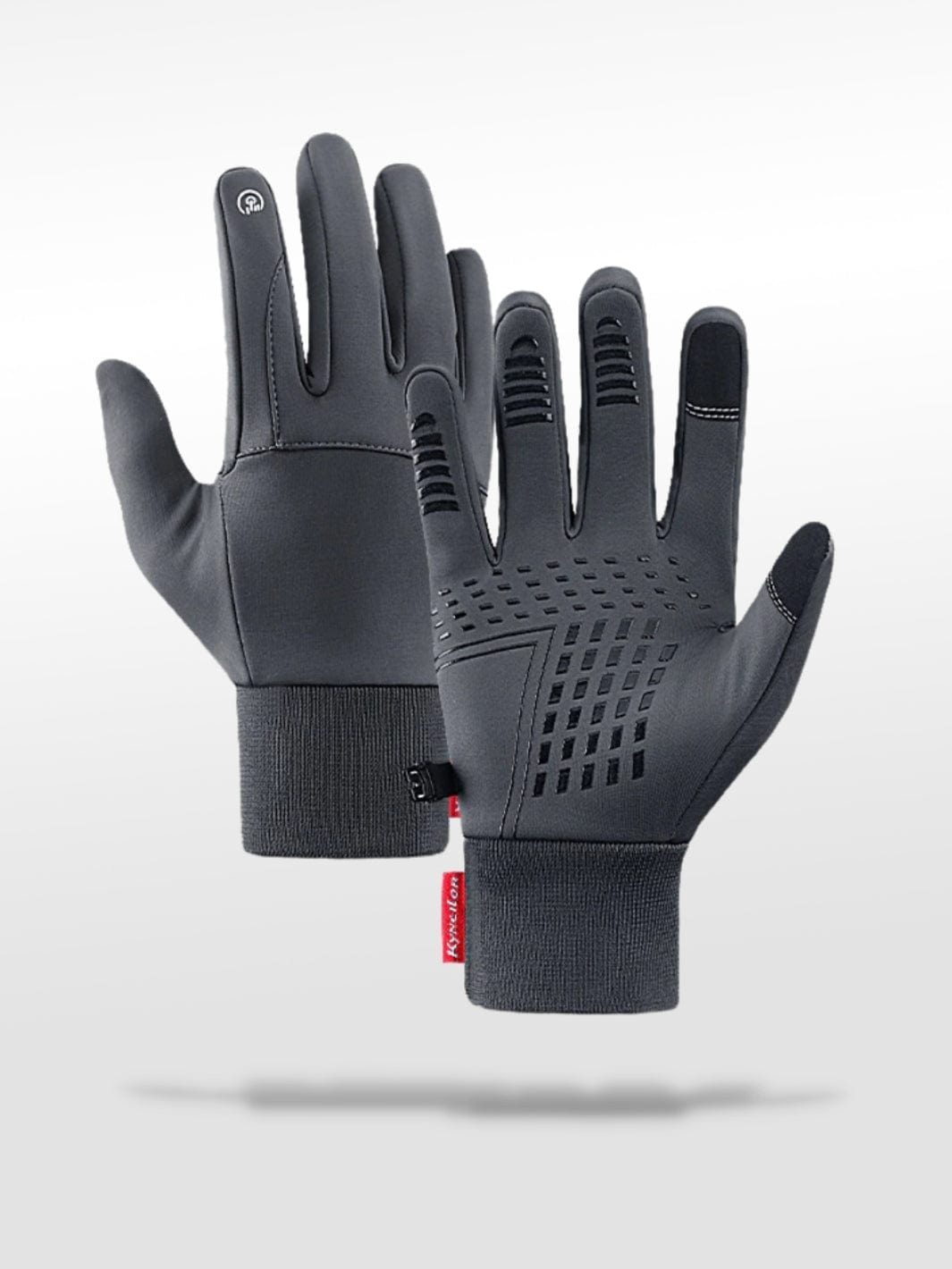 Gants Étanches Vélo Gris / M