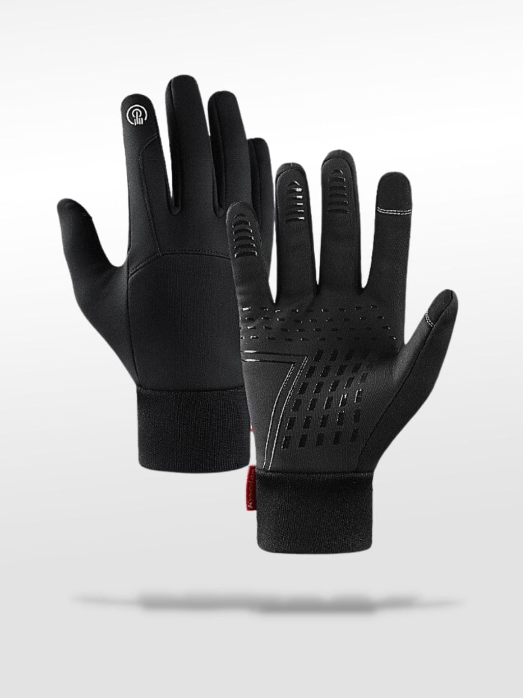 Gants Étanches Vélo Noir / M