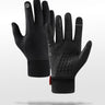 Gants Étanches Vélo Noir / M