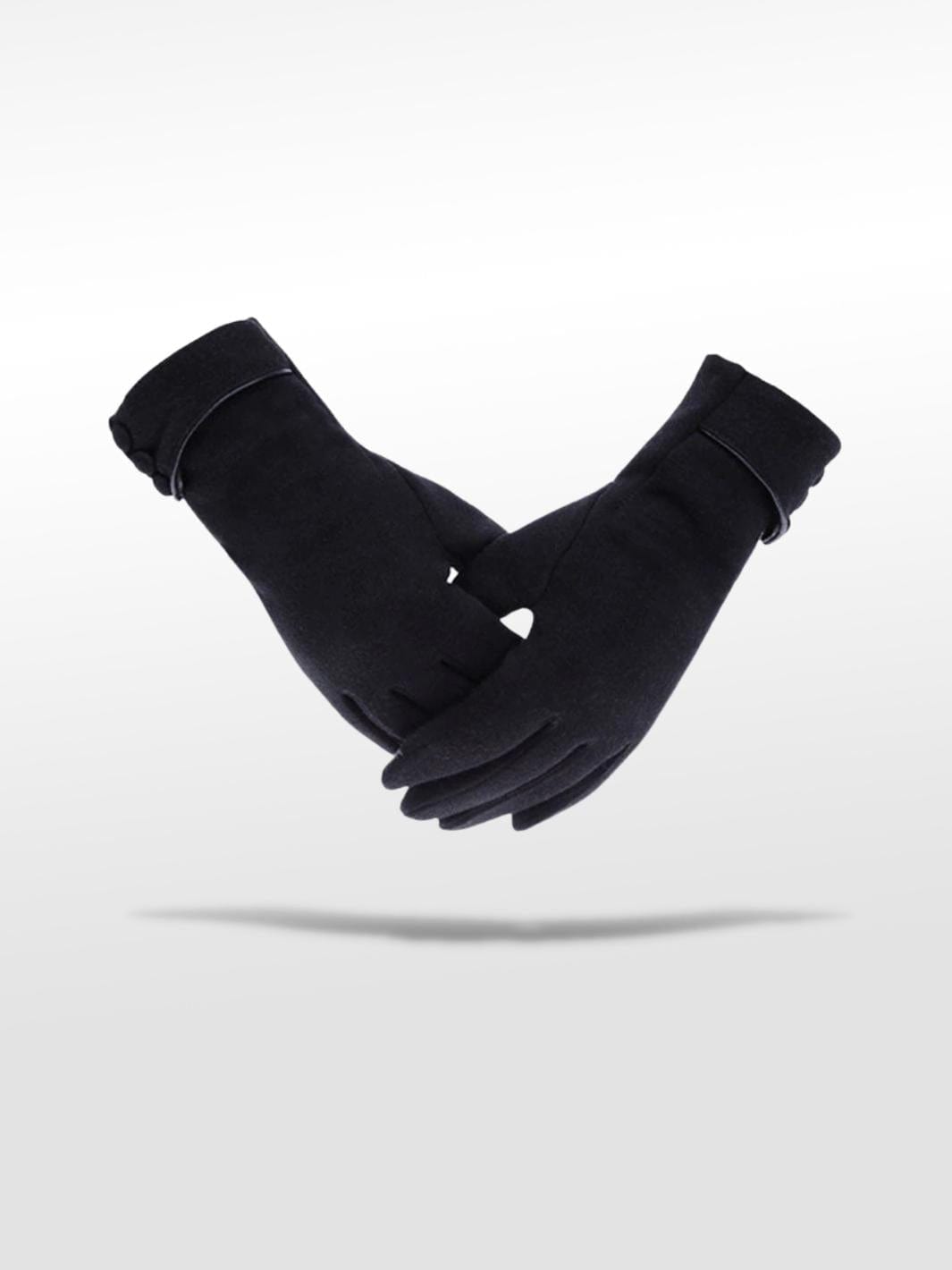 Gants Femme Hiver Noir / Standard