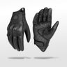 Gants Moto Cuir Homme Noir / M