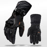 Gants Moto Homme Hiver Noir / M