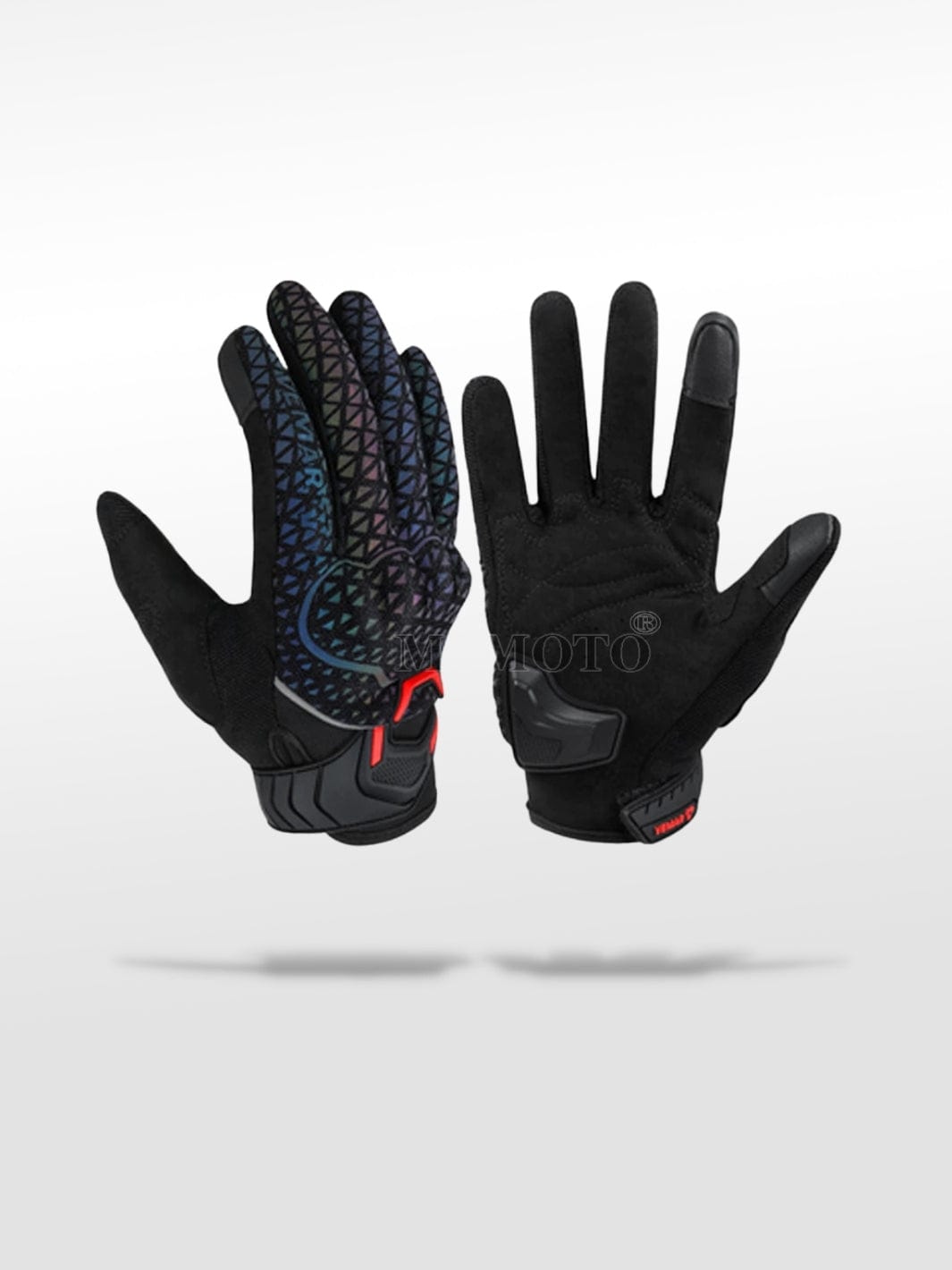 Gants Moto Route Homme Rouge / M