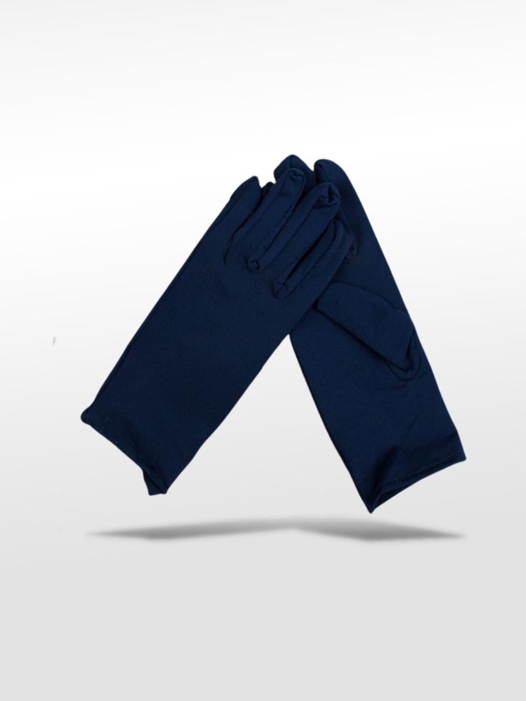 Gants Satin Bleu-Marine / Standard