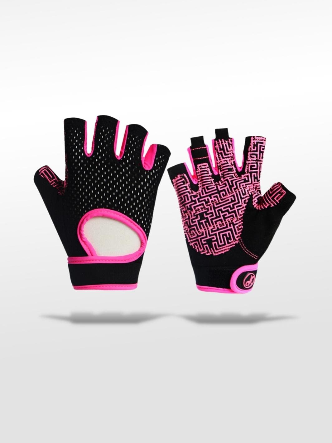 Gants Traction Musculation Rose / XS