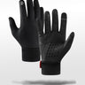 Gants Vélo Hiver Noir / M